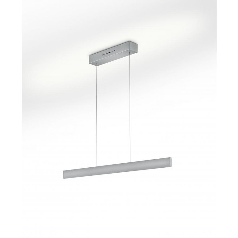 Hanglamp Runa - Nikkel mat - 92cm - 2 Sensordimmers