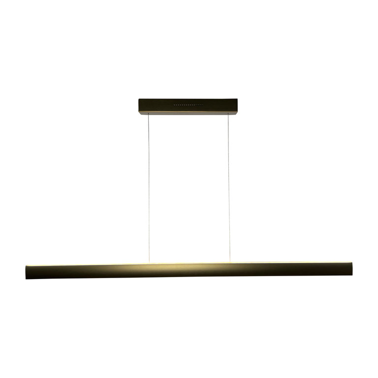 Hanglamp Runa - Brons mat - 132cm - 2 Sensordimmers