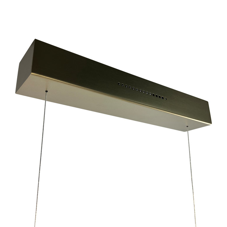 Hanglamp Runa - Brons mat - 132cm - 2 Sensordimmers