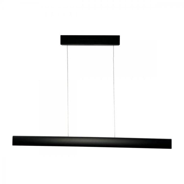 Hanglamp Runa - Zwart mat - 92 cm - 2 Sensordimmers