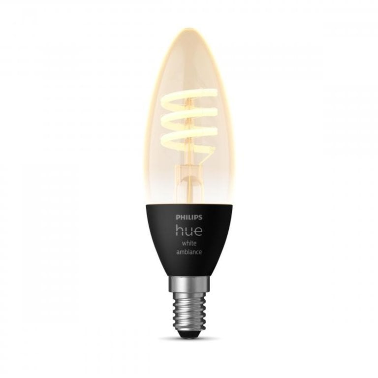 Philips Hue filamentkaars - warm- tot koelwit licht - 1-pack - E14