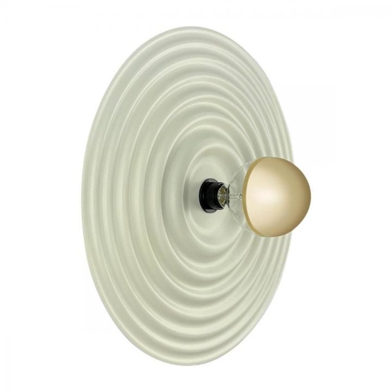 Wandlamp Saturn mat wit Ø56cm