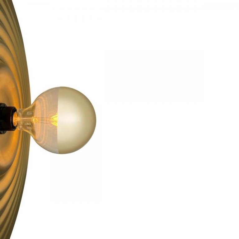 Wandlamp Saturn mat goud Ø56cm
