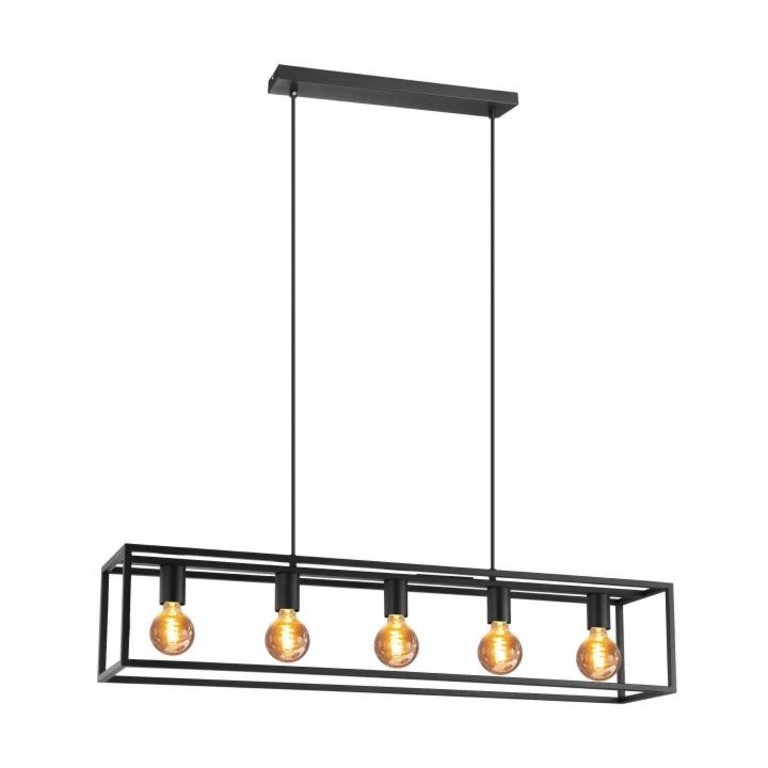 Hanglamp Blackcrown 5-lichts