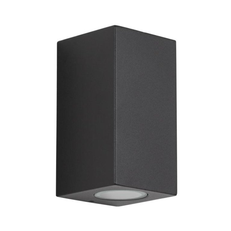 Buitenwandlamp Levi Up/Down Zwart