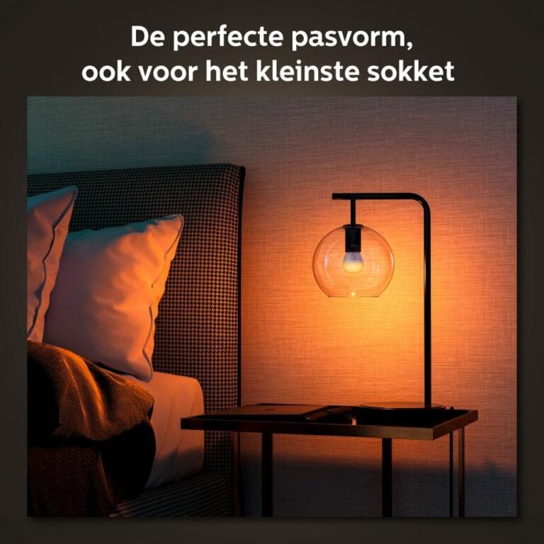 Philips Hue kogellamp E14 White Ambiance 2 pack