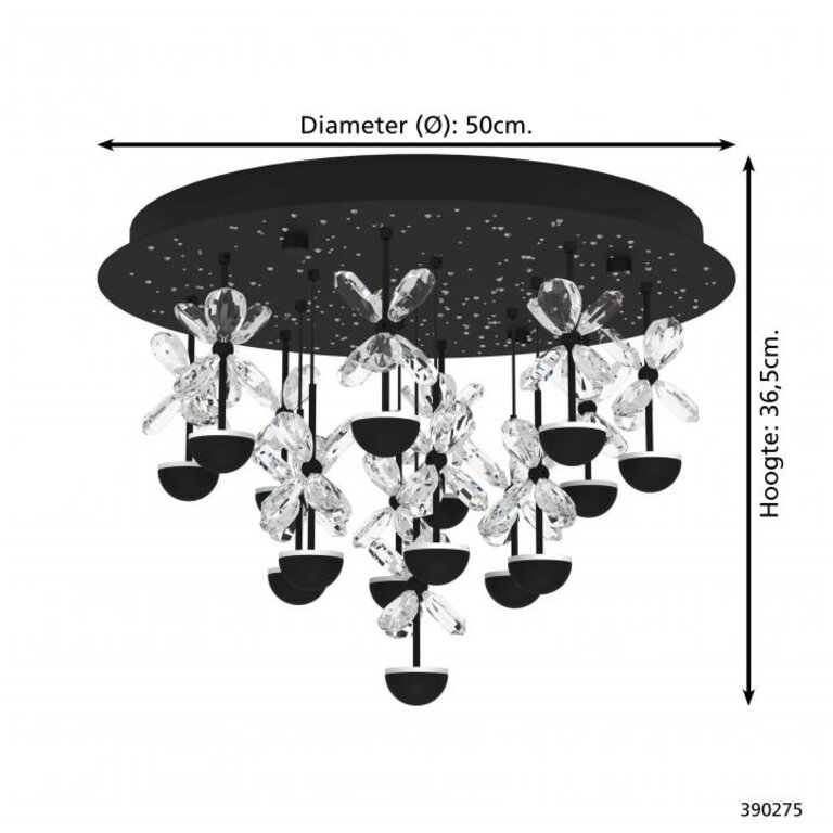 Plafondlamp Pianopoli 2 Klein