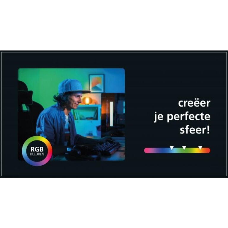 Connect.Z RGB - GU10 - 4,9 Watt - Opaal