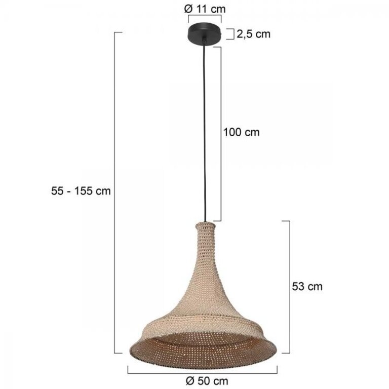 Hanglamp Marakesch Beige