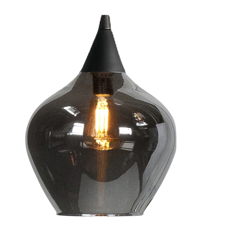 Hanglamp Cambio 8-lichts Zwart