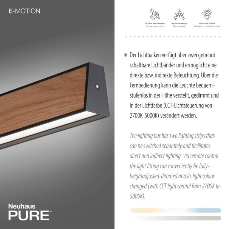 Hanglamp Pure-E-Motion Hout