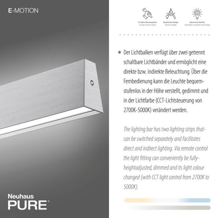 Hanglamp Pure-E-Motion Aluminium