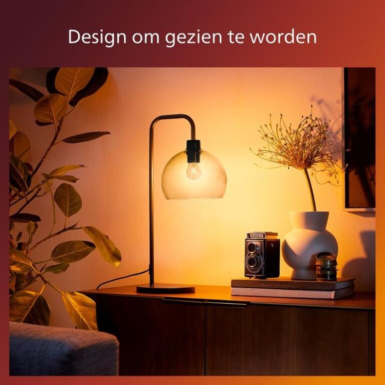 Philips LED Lamp Spiraal Goud - 40 W - E27 - Dimbaar extra warmwit licht