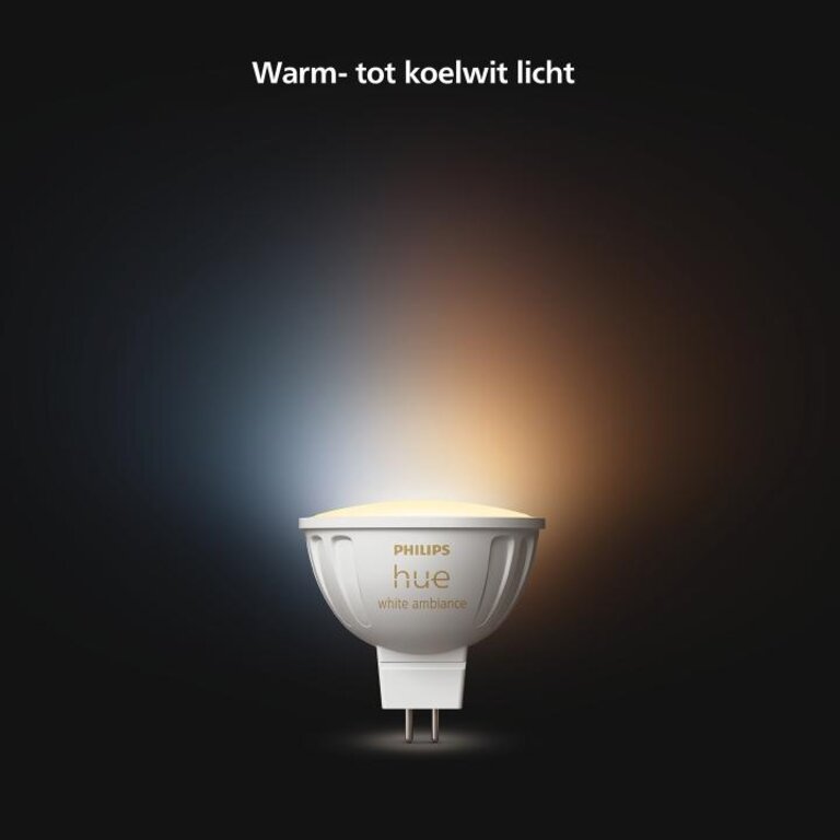 Philips Hue MR16 spot White Ambiance - 1 pack