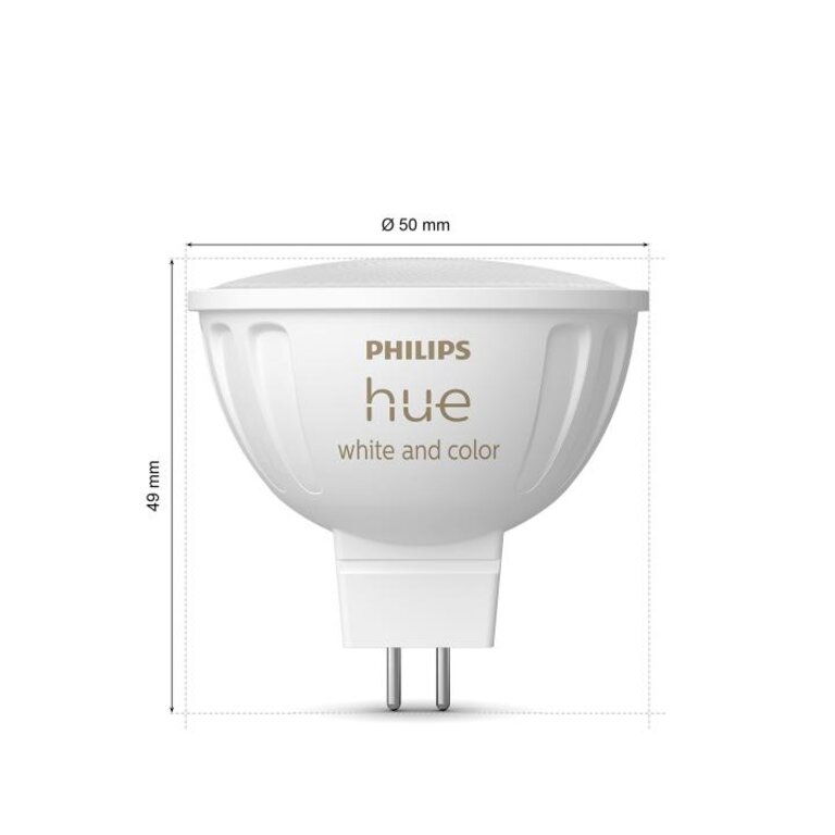 Philips Hue MR16 spot White and Color - 1 pack