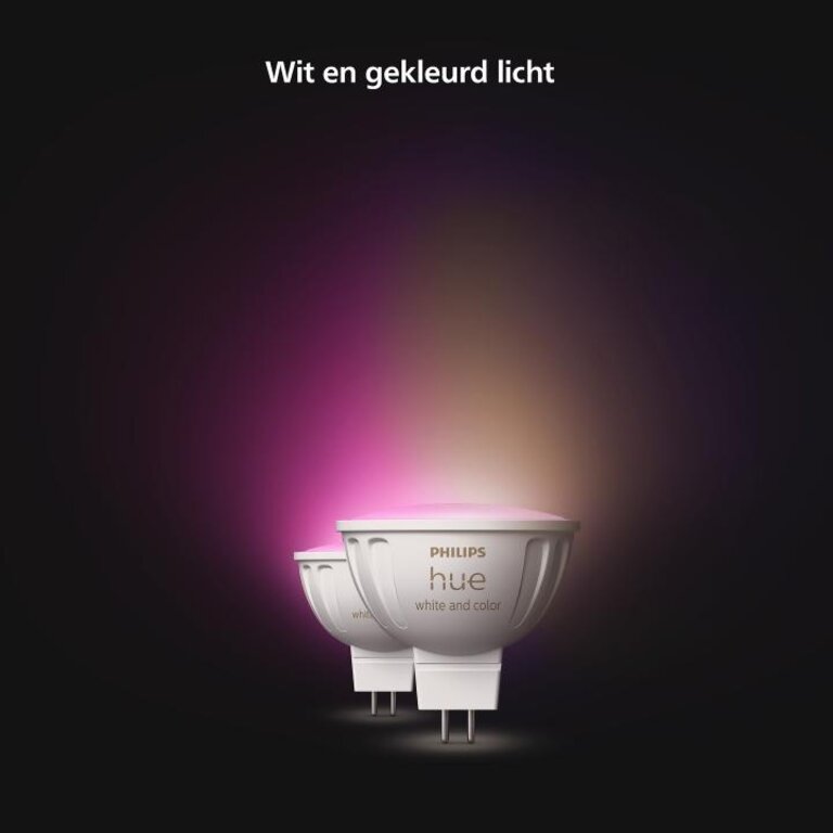 Philips Hue MR16 spot White and Color - 2 pack