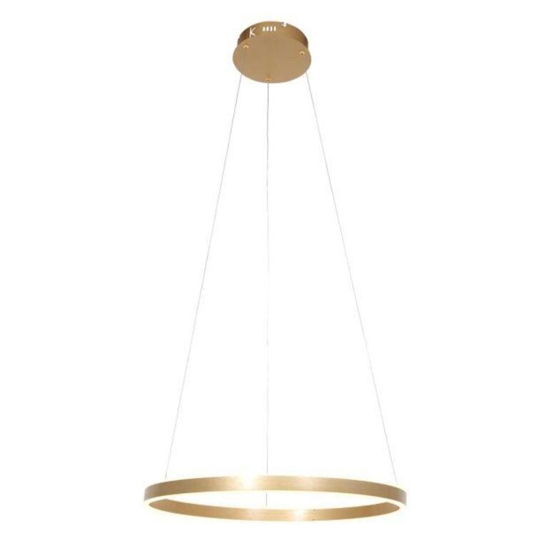 Hanglamp Ringlux cirkel goud 60cm