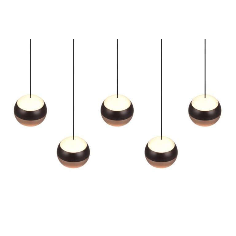 Hanglamp Orbit 5-lichts
