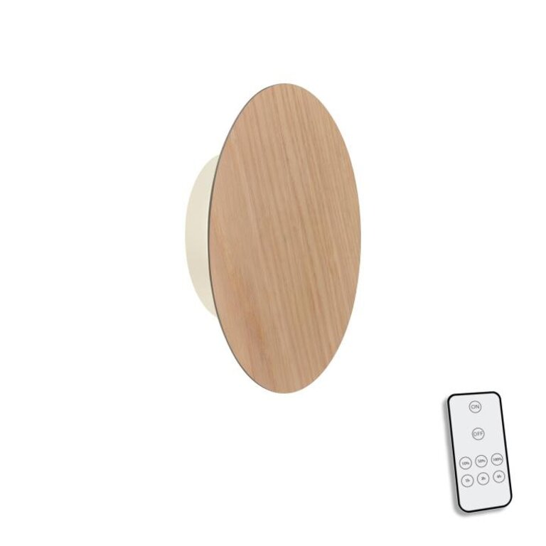 Wandlamp Akku Puntua Hout Klein