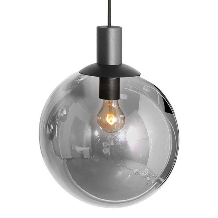 Hanglamp Bollique 9lichts smoke glas