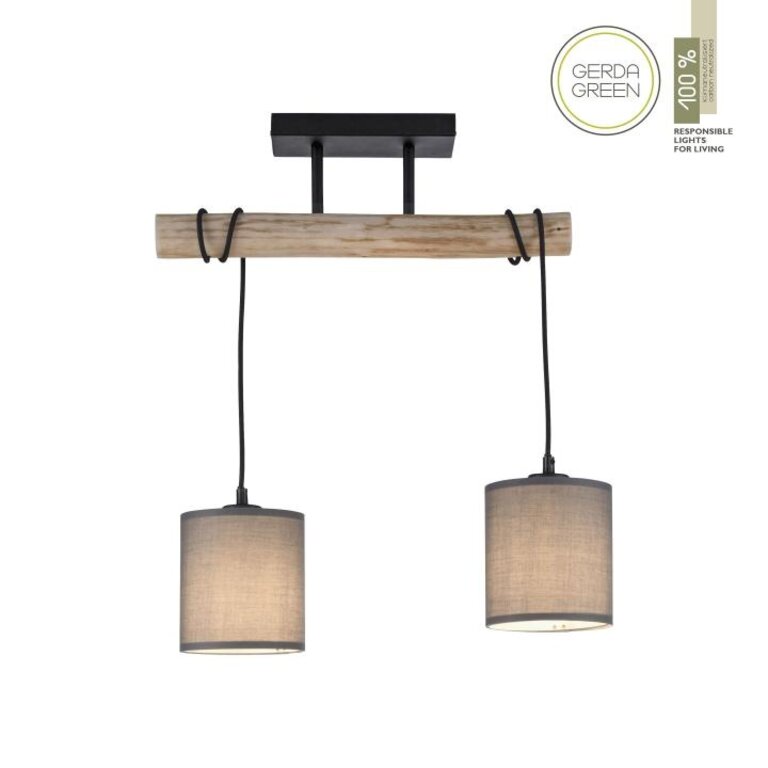 Plafondlamp Green Tribu Grijs Taupe