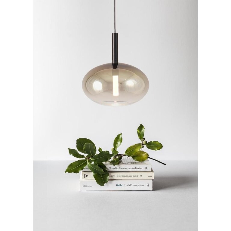 Hanglamp Lido Goud Ovaal 24cm