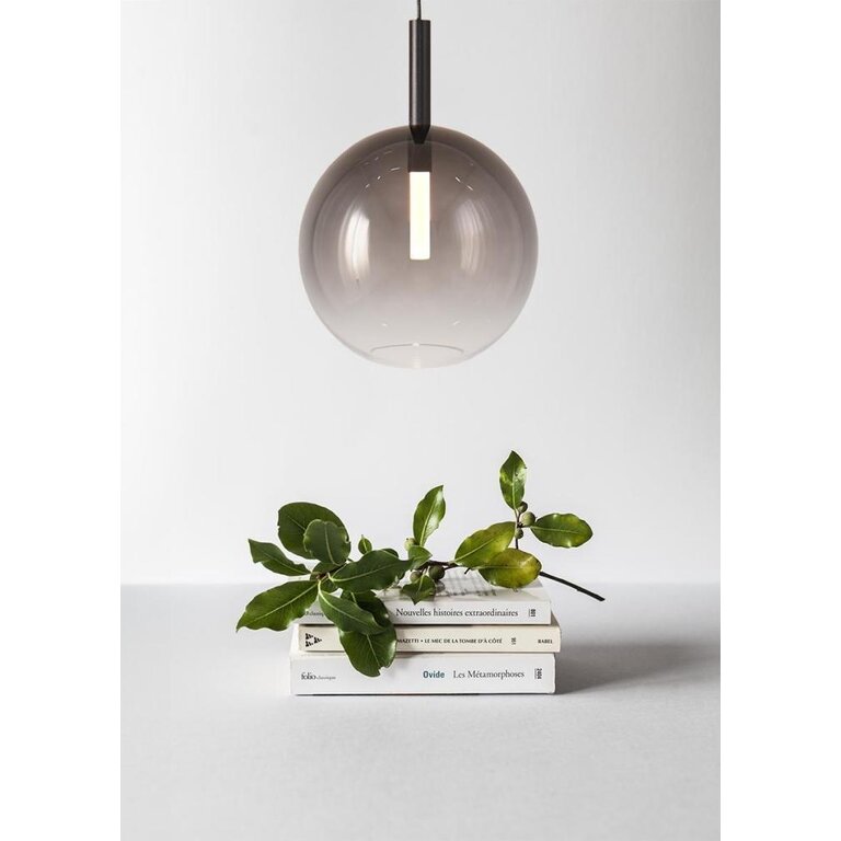 Hanglamp Lido Smoke Rond 24cm