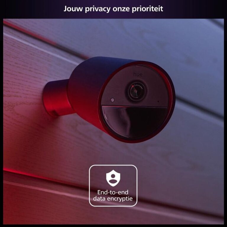 Philips Hue Secure Camera Batterij Zwart