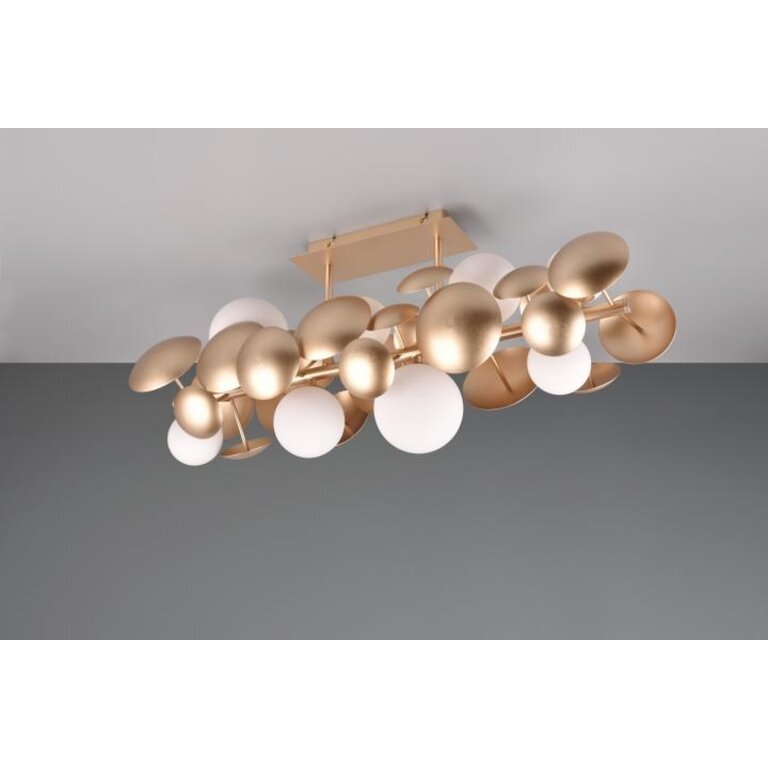 Plafondlamp Bubble Goud