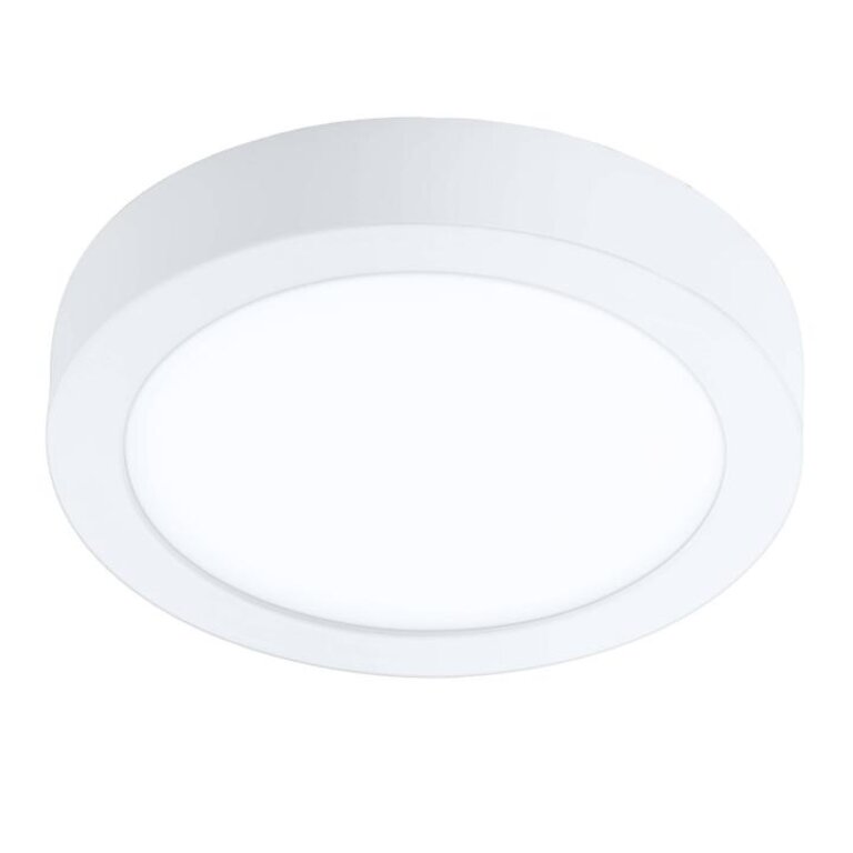 Connect.Z Plafondlamp Fueva-Z IP44 Rond Wit ∅ 21cm