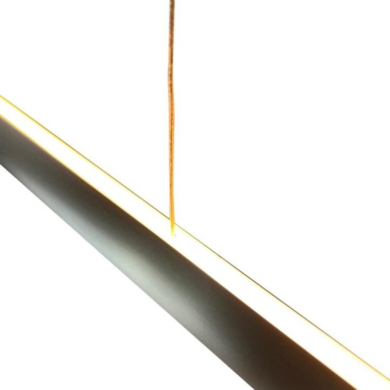 Hanglamp Runa - Nikkel mat - 92cm - 2 Sensordimmers