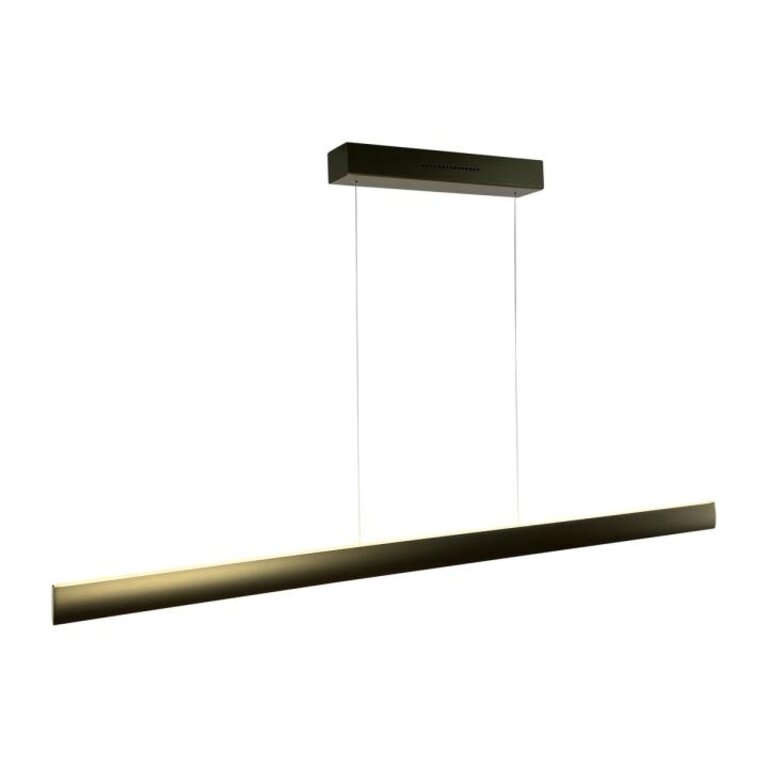 Hanglamp Runa - Brons mat - 92 cm - 2 Sensordimmers