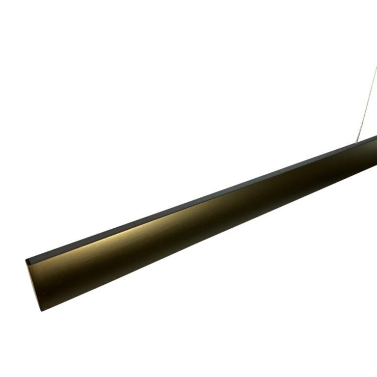 Hanglamp Runa - Brons mat - 92 cm - 2 Sensordimmers