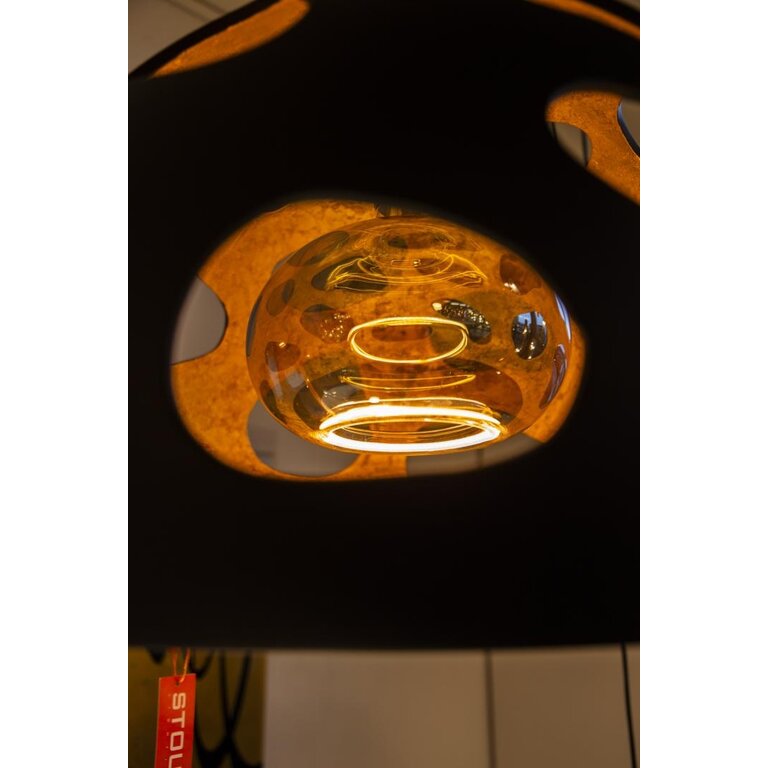 Hanglamp Dino Black/gold Ø 30 cm