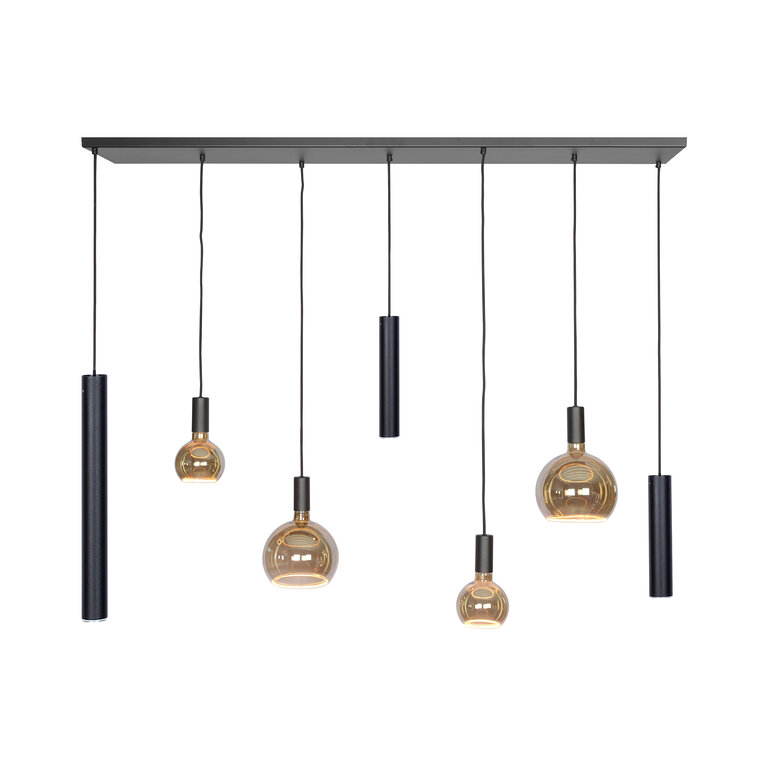 Hanglamp Riva 145 cm Zwart