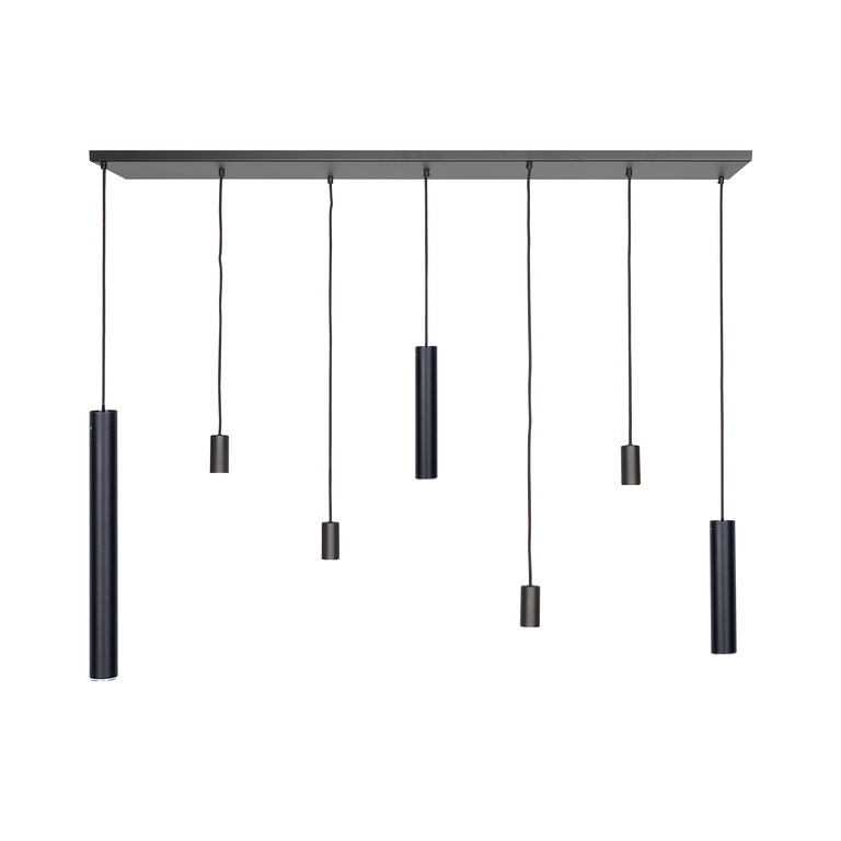 Hanglamp Riva 145 cm Zwart