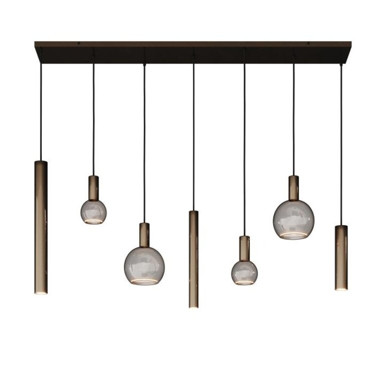 Hanglamp Riva 145 cm Platinum