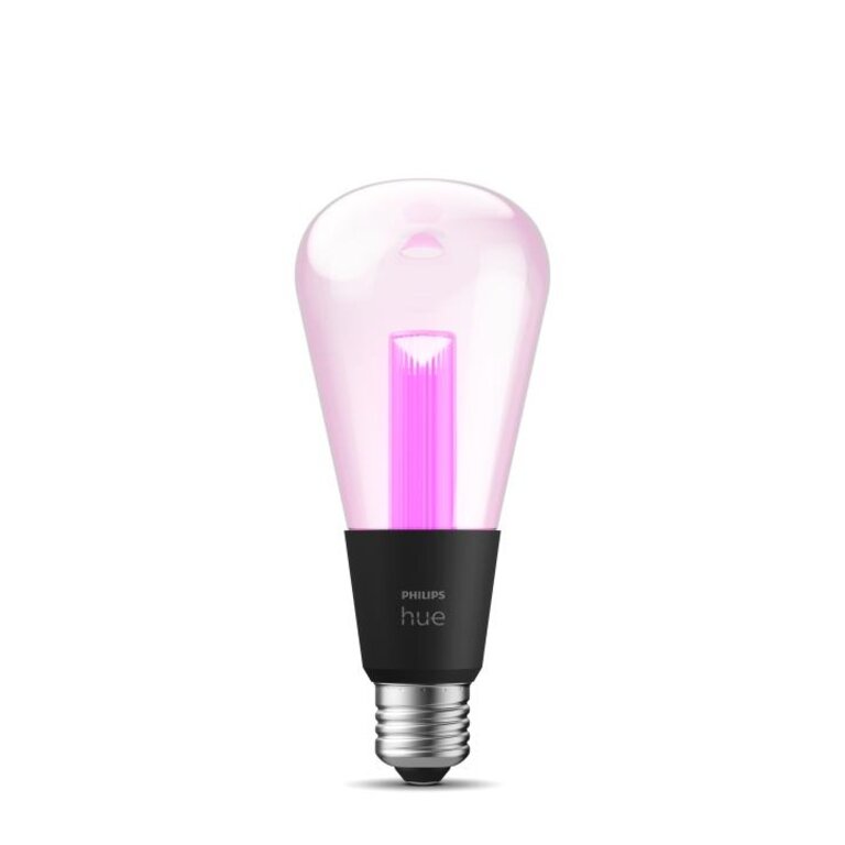 Philips Hue Lightguide Edisonlamp ST72 - wit en gekleurd licht - E27