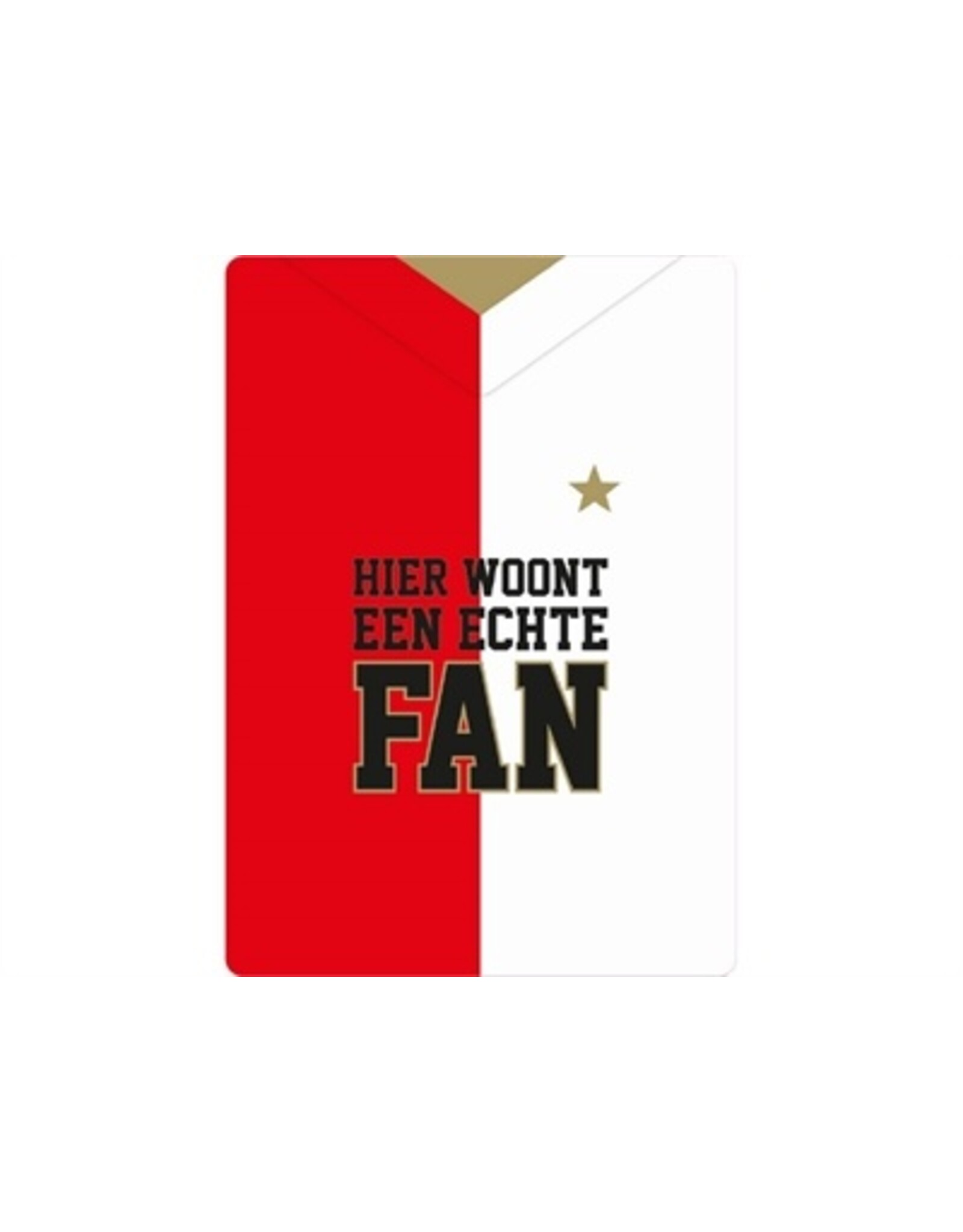 Plenty gifts Plenty gifts waakbord blik feyenoord fan
