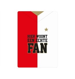 Plenty gifts Plenty gifts waakbord blik feyenoord fan