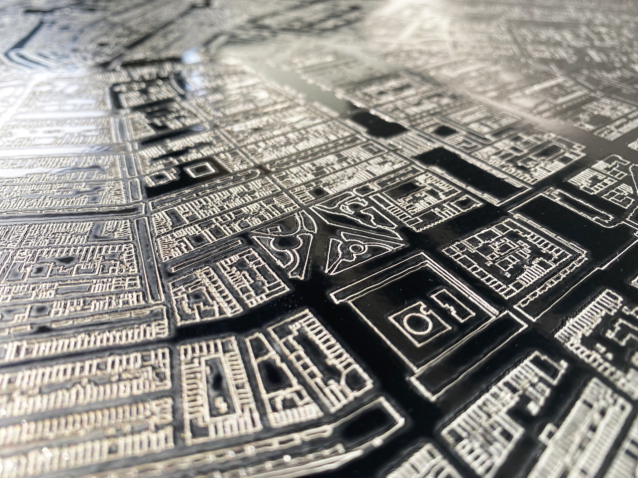 Metal citymap Riga-3