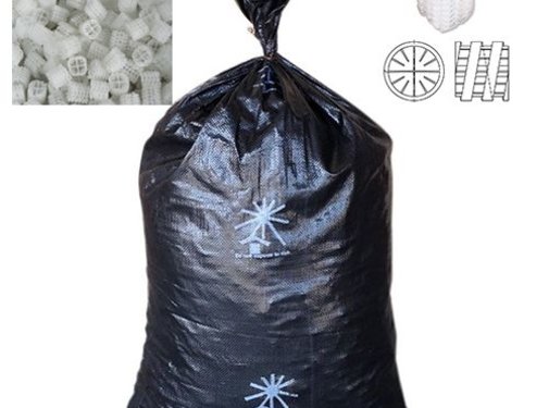 Helix 100 liter Bewegend bed materiaal