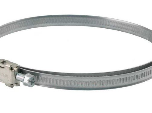 RVS Slangklem voor Trommel 50 / 100, Bio 100 / 200