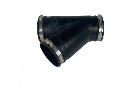 MPFAA Flexibel rubber Y-stuk 90mm