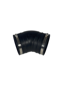 MPFAA Flexibele rubber bocht (45°) 110mm
