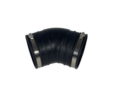 MPFAA Flexibler Gummibogen (45°) 110mm