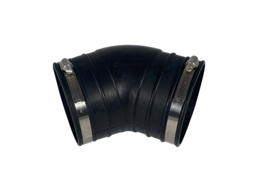 MPFAA Flexibele rubber bocht (45°) 110mm