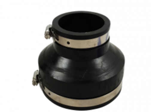 MPFAA Flexibele rubber verloopsok/mof 110x63mm