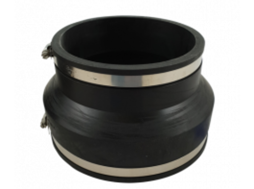 MPFAA Flexibler Gummiadapter Buchse/Buchse 200x160mm