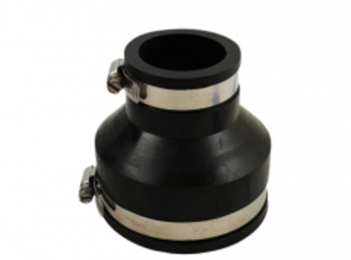 MPFAA Flexibler Gummiadapter Buchse/Buchse 90x50mm